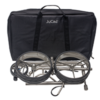 JuCad_Titan_manual trolley_3-wheel version_JUCADT3_with carry bag